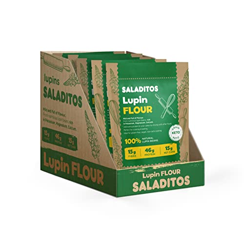 Saladitos Lupin Flour - High Protein, Low Carb & Keto Friend