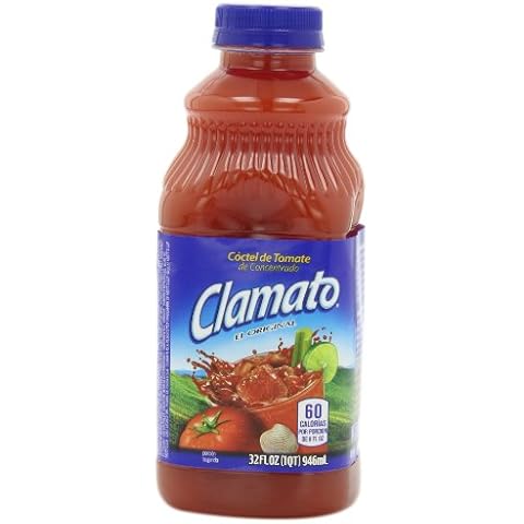 Clamato Juice, 32-Ounce Bottles (Pack of 6) Cover
