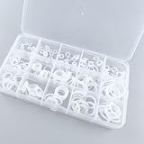 225 PCS Silicone O Ring Assortment Rubber Silicone Seal Kit
