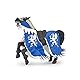 Papo -Handbemalt - Figuren -Mittelalter-Fantasy -Pferd des Drachenkönigs, blau-39389-Sammelbar-Für Kinder - Geeignet für Jungen und Mädchen - Ab 3 Jahren