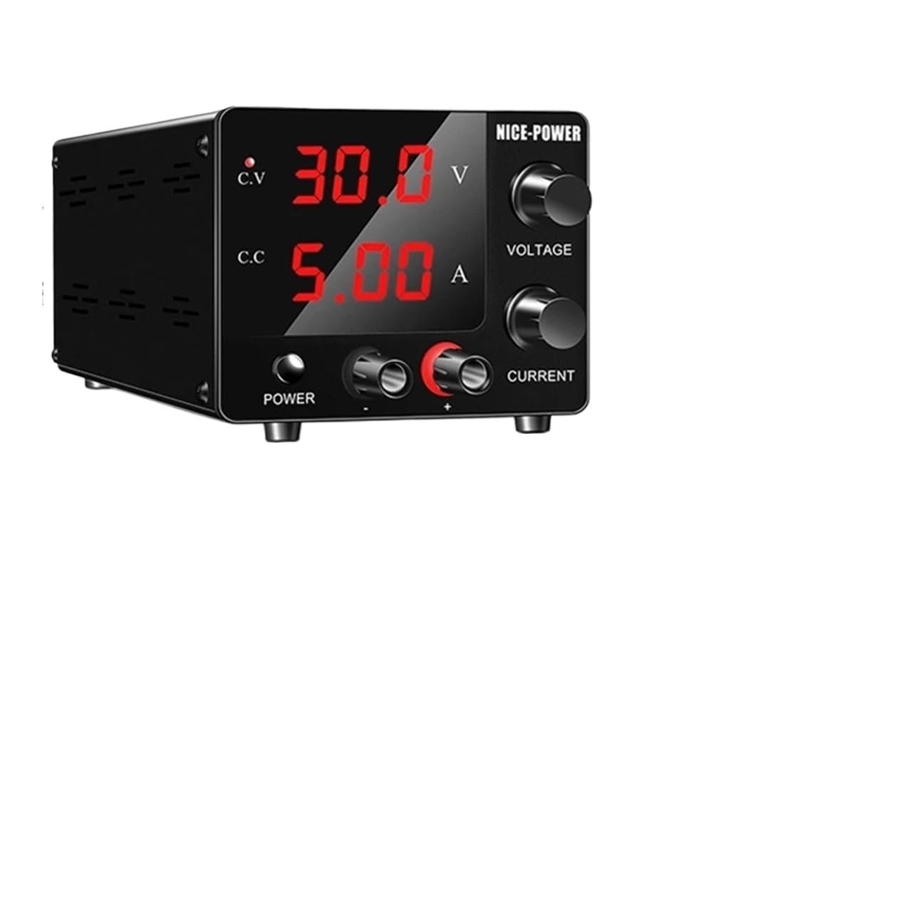 JJKKOZVQF DC Lab 30V 5A 150W Adjustable Power Supply Unit Bench Switch Laboratory Power Supply Voltage Regulator Power Bank Source(30V5A 150W,220V AU Plug)
