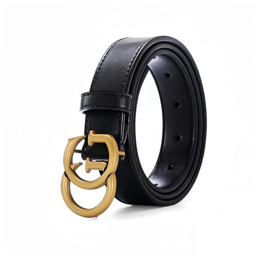 Women's Fashion Belt with Gold Adjustable Buckle for Dresses, Pants, Jeans4