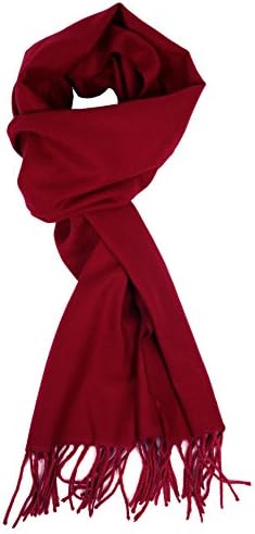 Unisex Warm Soft Cashmere Feel Solid Color Fall Winter Scarf