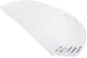 HANGERWORLD Breathable Shoulder Covers for Closet Storage