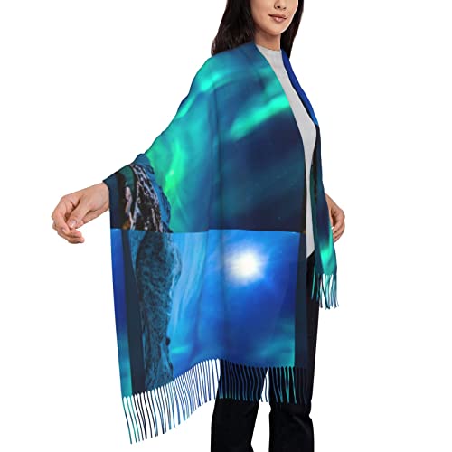 WURTON Italy Flag Women Pashmina Scarf Wrap Shawl, Mom Grandma Wife Girlfriend Holiday Gift4