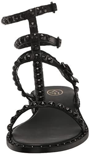 Ash Play Bis Tonal-Studded Flat Sandal for Women, Chic Open-Toe Design, Comfortable Footbed, Durable Sole, Ideal for Casual Outfits2