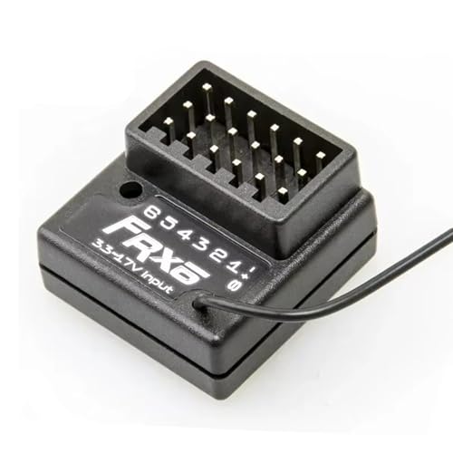 RHINOESC Receiver FRX6 4CH Remote Control Receiver,2.4GHz FHSS High Voltage Compatible with Flysky...