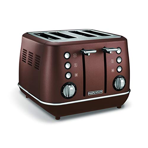 Morphy Richards Evoke Special Edition 4slice(s) Grille-pain en bronze 850 W (4 tranches (s), bronze, boutons, Rotary, Chine, 2 ans), 850 W
