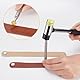 GORGECRAFT 26 Stück Holzbrennspitzen Set Goldenes Messing Kupfer Set Zahlensymbol Lötschablone Lederbrenner Brandmalerei Werkzeug Vorlagen Sets Zum Holzbrennen DIY Prägen Schnitzen DIY Basteln