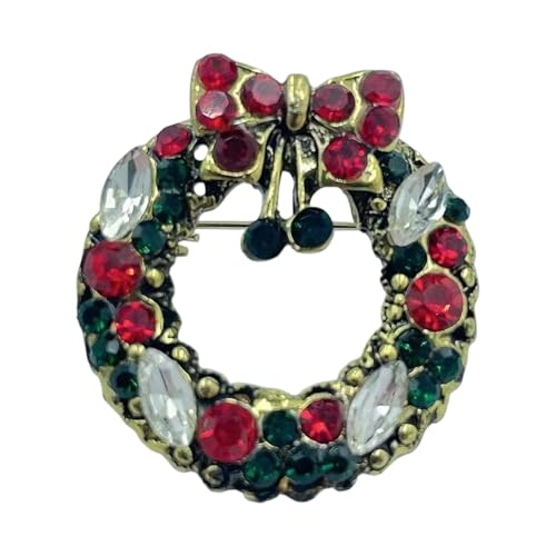 Creative Brooch Unique Christmas Pins Backpack Badge Clothing Jewelry Alloy Texture for Fashion Accessories and Gifts Christmas 
