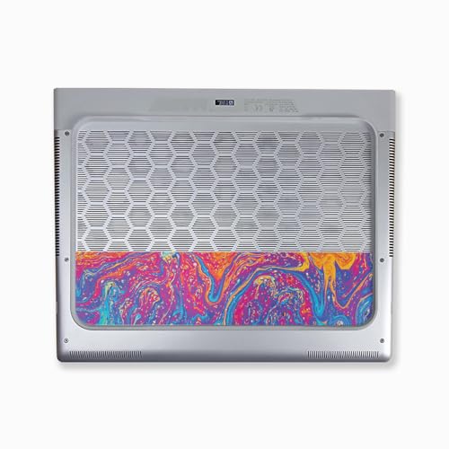 Image of Laptop Skin Compatible with Alienware X16 R2 (2024) - Paint Currents - Premium 3M Vinyl Protective Wrap Decal Cover - Easy to Apply | Crafted in The USA by MightySkins