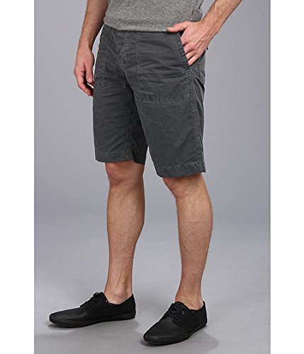 Lucky Brand Men's Cotton Paperweight Flat-Front Short