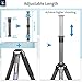 INNOREL ER402C Universal Carbon Fiber Tripod Center Column Extension Pole Extender - Two-Section Mid-Column Extension Rod Pole for Monopod DSLR Camera 40mm Big Tube