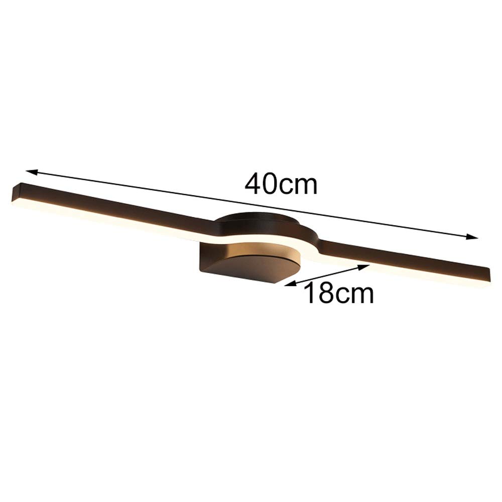 Led Luprzednie Światło Łazienka Lampa Ścienna, Make-Up Próżność Oprawy Oświetleniowe Do Garderoby Lułazienki, Ściana Łazienki/9W 6000K