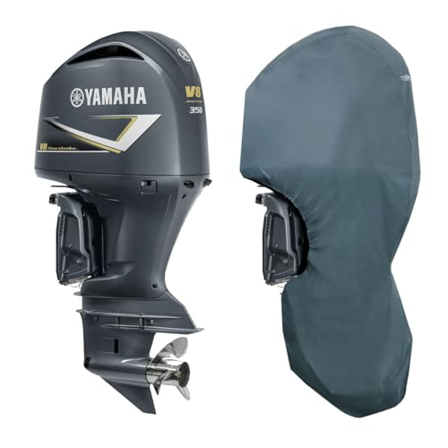 Oceansouth Custom Fit - Funda de almacenamiento para Yamaha V8 5.3L 350HP 25'