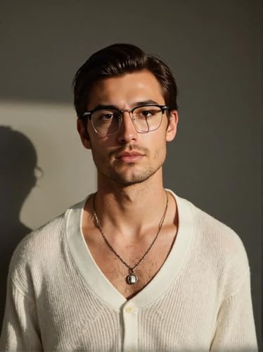 Image of Blue Light Blocking Glasses for Men Anti-Fatigue Computer Monitor Gaming Glasses Prevent Headaches Glasses