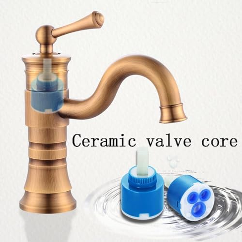 Robinet de lavabo en laiton résistant pour résoudre les problèmes d'éclaboussures - 3