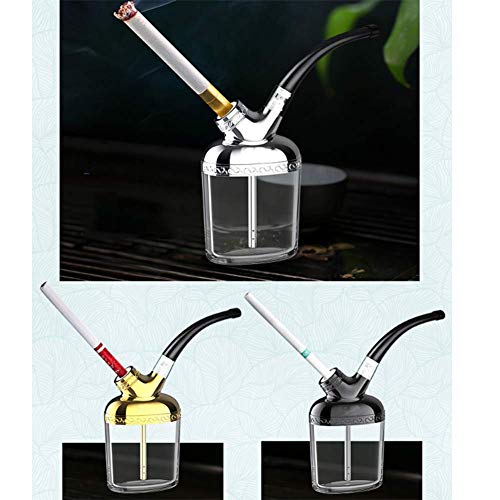 Shisha Set Hookah Zubehör, Wasserpfeife,Tabakpfeifen Shisha Wasser Zigarettenpfeife Mini Portable Komplettset Tabakkopf… – Bild 3