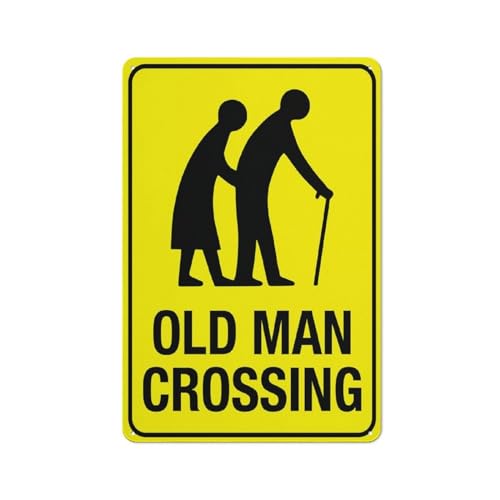 No Pedestrian Access Sign Safety Signs 12X8 Inches Metal Aluminum Signs, Weather Resistant, Weatherproof, Indoor Or Outdoor