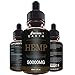 Produktbild Premium natürliches Hanfsamenöl - 100% vegan - Essentielle Omega 6-9 Naturöl - 60ml - Qualitätsprodukt - Hemp - 1 Monatsvorrat (50000mg)