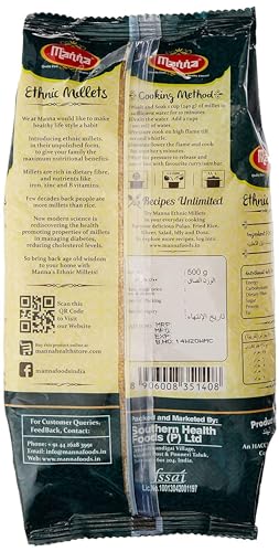 Image of Manna Millet - Foxtail, 500 Gram Pack