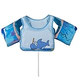 Gilet de sauvetage pour enfants – empêche les enfants d'enlever le gilet sans l'aide d'un adulte et évite qu'il ne glisse pendant l'utilisation. gilet de sauvetage de natation à motif dessin animé