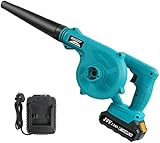 Potente motor: este soplador de hojas está equipado con un motor de cobre, que tiene una vida más duradera y reduce el consumo de energía que los motores comunes.