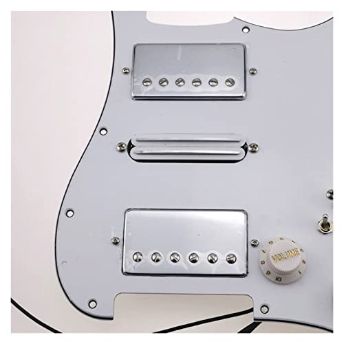 Guitare Humbucker Stratocas Type de 7-Way Convertisseur de tir à Push-Push-Push-Push Multifonctionnel Pickguard Guitare… - Les Beatles, Paul McCartney, John Lennon, RIngo Starr, George Harrison Guitare Humbucker Stratocas Type de 7-Way Convertisseur de tir à Push-Push-Push-Push Multifonctionnel Pickguard Guitare… – Image 3