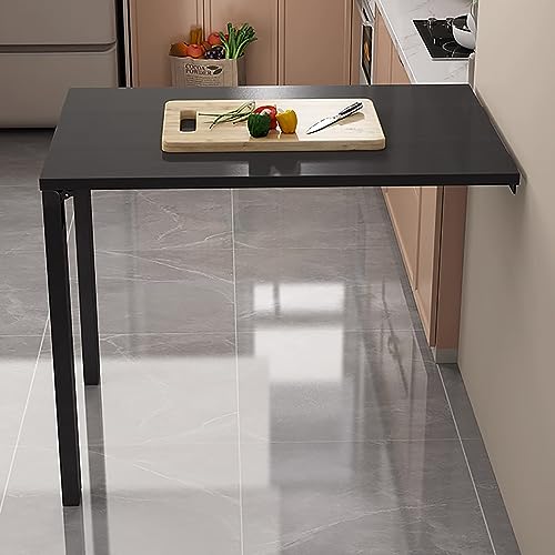 Table pliante murale pour petit espace et solution coin repas de cuisine
