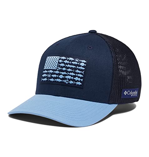 Image of Columbia Unisex Adult PFG Logo Mesh Ball Cap