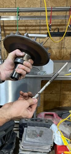 Image of Primary & Secondary Drive Clutch Puller Tool for Can Am Commander /HD7 /Maverick /Trail /Defender /X3 /Turbo /Sport /Canam /HD9 /ATVs /SXSs, Hardened Alloy Steel,M14x1.5 & M8x1.2 Replaces 529-000-064 PCP-15