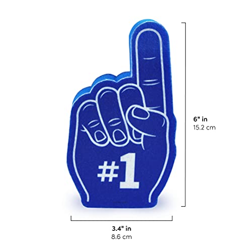 Image of Genuine Fred, #1 Dishwasher, Foam Finger Kitchen Sponge, Blue
