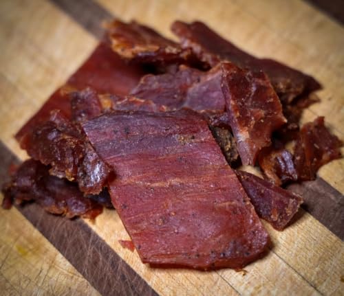 Farm Story Meats BBQ Pork Jerky, Old-Fashioned Quarter-pound Bag, Tender