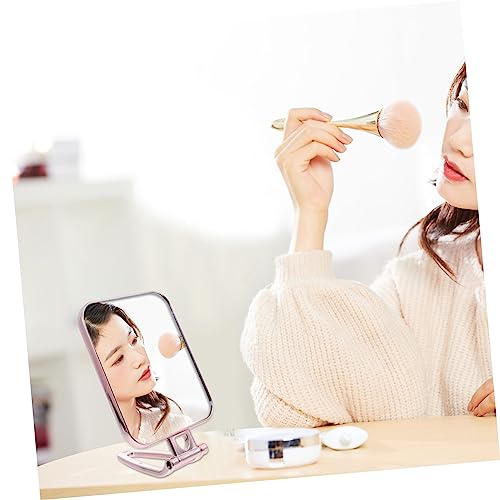 Espejo de maquillaje portátil y ligero Happyyami miniatura 4