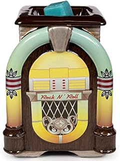 Scentsationals Vintage Collection - Scented Wax Warmer - Retro Travel Wax Cube Melter & Burner - Electric Fragrance Home Air Freshener Gift (Juke Box)