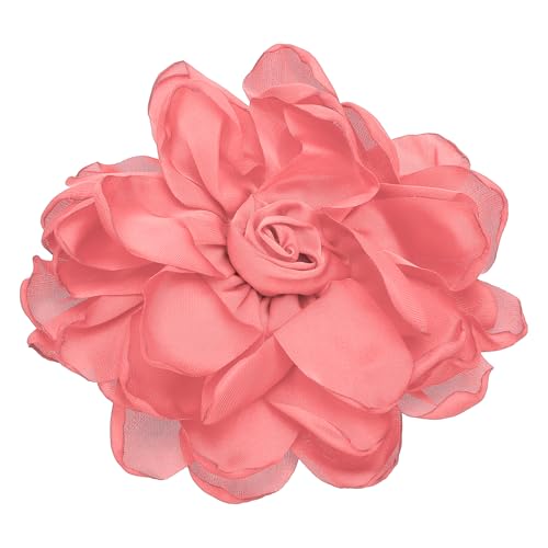 Image of PATIKIL Rose Flower Hair Clips, Fabric Brooch Pins for Women Wedding Party Dance Dress Clothes Accessories Valentine's Day Gifts