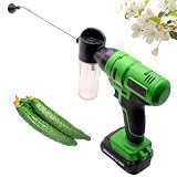 Polinizador eléctrico para una polinización eficiente de frutas y verduras, compatible con melocotones, peras, tomates, pimientos y fresas