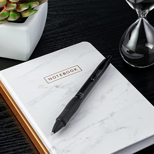 Image of PILOT G2 Limited Refillable & Retractable Rolling Ball Gel Pen, Fine Point, Matte Black Barrel, 0.7 mm, Black Ink, Single Pen (Pack of 2)