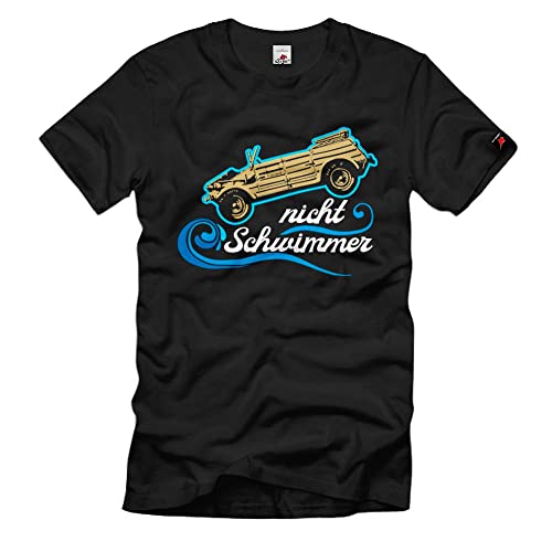 T-shirt No Schwimmer 38415 KDF 166 Type 82 noir vêtement homme taille XXL