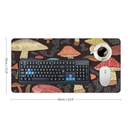 Mushroom Desk Pad con Base Antideslizante de Goma miniatura 2