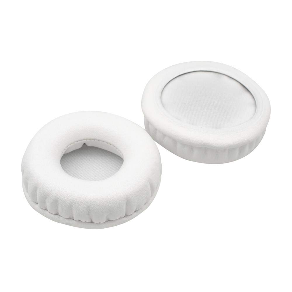 YunYiYi 1 Pair Replacement Foam Earpads Pillow Ear Pads Cushions Cover Cups Repair Parts Compatible with Urbanears Zinken Headset Headphone Earphones (White)