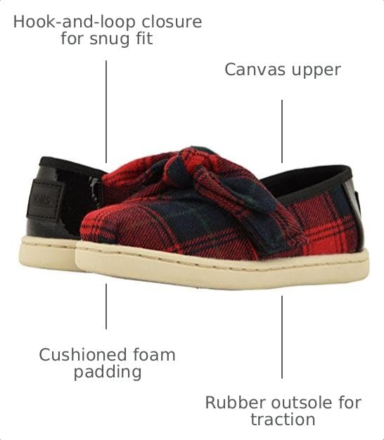 Image of TOMS Girls' Luca Slip-On Sneakers
