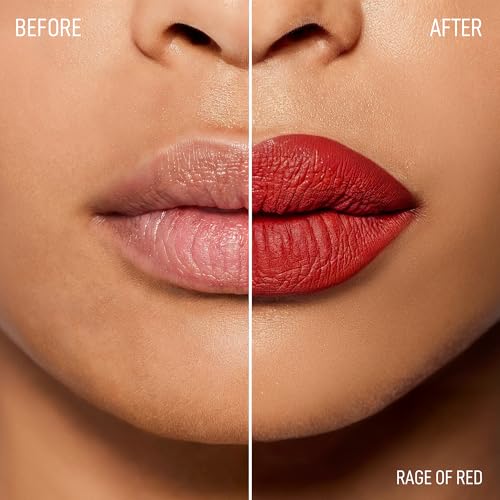 Image of RENEE Stay With Me Matte Transferproof Liquid Lipstick- Rage of Red | Waterproof & Smudge-proof | Bold Pigment, Lightweight & Long-lasting | With Hyaluronic Acid & Vitamin E | 6 ml