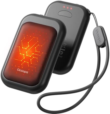 OCOOPA Magnetic Rechargeable Hand Warmers 2 Pack, Card-Style Elec...