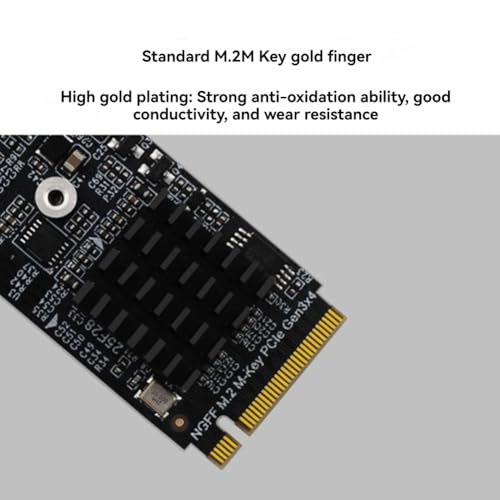 Tarjeta M.2 NVMe de 20 Gbps con chip ASM3242 para expansión de placa base PH6603 5
