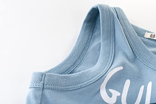 Camiseta infantil infantil bebê meninos meninas animais sem mangas gola redonda colete camisetas par