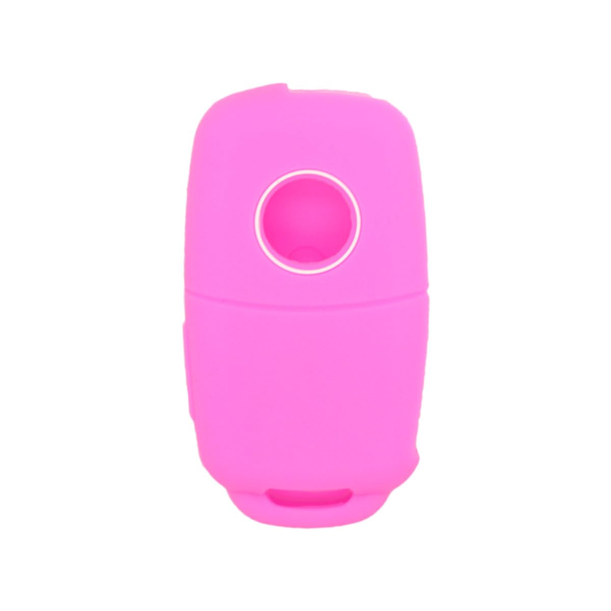 BROVACS Silicone Cover Protector Case Holder Skin Jacket Compatible with VOLKSWAGEN Sharan Caravelle SEAT 5 Button Flip Remote Key Fob 4+1 BTN CV4806 Kitty Pink - Image 4