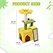 KiBcsLic Cat Tree Climbing Tower Pet Supplies,Furniture Protector,Activity Center,Cute Cat Bed Scratch Post for Kitty Kittens Play