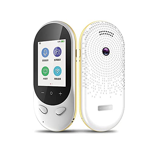 Traducteur vocal portable T8S bidirectionnel temps réel écran tactile rose