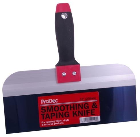 ProDec 10 Carbon Steel Taping Knife for Taping and Filling Plasterboard/Drywall